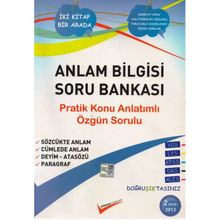 Doğruşık Anlam Bilgisi Soru Bankası
