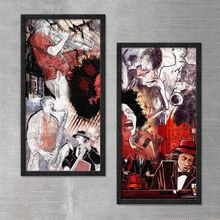 Dokulu Jazz Yağlı Boya Tablo