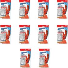 Dolphin Kırmızı Orta Boy Medium 8-8,5 10 Paket Lateks Bulaşık Temizlik Eldiveni