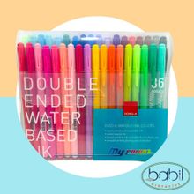 Dong-A My Color 36 Renk 2 Çift Taraflı Keçeli Kalem