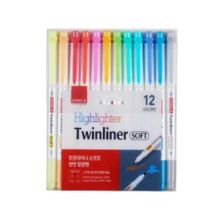 Dong-A Twinliner 12 Adet Soft Fosforlu Kalem