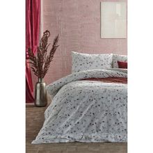Doqu Home Ranforce Elegan Tek Kişilik Beyaz 160x220 cm Nevresim Takımı
