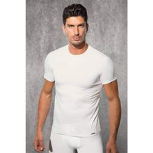 Doreanse 2875 Beyaz Termal Bisiklet Yaka İçlik T-Shirt