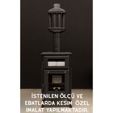 Dorello 50x29 cm Bal Rengi Yüksek Isıya Dayanıklı Şömine Kuzine Soba Camı