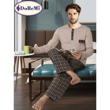 Doremi 002-000266 Açık Kahverengi Brave Bryan Erkek Pijama Takımı