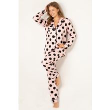 Doremi Viskon Düğmeli Pijama Takımı