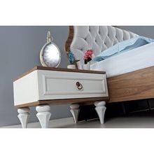 Doressa Home Beyaz Supre Komodin