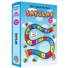 Dört İşlem Kartları Saatler 3 - 6 Yaş - Yağmur Çocuk