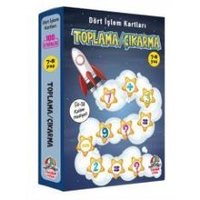 Dört İşlem Kartları Toplama / Çıkarma 7-8 Yaş - Yağmur Çocuk