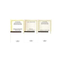 Dostoyevski-Tolstoy 3 Kitap Set Yeraltından Notlar-İnsan Ne ile Yaşar?-Beyaz Geceler - İş Bankası Kültür Yayınları