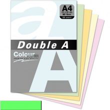 Double A 25'li A4 80 gr Pastel Zümrüt Yeşili Renkli Fotokopi Kağıdı