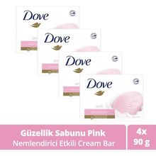Dove 4x90 gr Beauty Cream Bar Pink Nemlendirici Etkili Katı Güzellik Sabunu