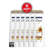 Dove 6x400 ml Argan Yağı Onarıcı Bakım Şampuan