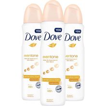 Dove Eventone 3x150 ml Sprey Deodorant