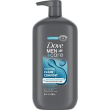 Dove Men +Care Hydrating Clean Comfort 887 ml Vücut ve Yüz Yıkama