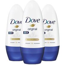 Dove Original 3x50 ml Kadın Roll-On Deodorant