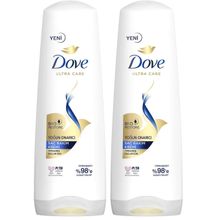 Dove Ultra Care Yoğun Onarıcı Yıpranmış Saçlar İçin 2x350 ml Saç Bakım Kremi