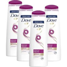 Dove Uzun Saç Terapisi 4x400 ml Saç Bakım Şampuanı