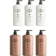 DP Pamuk Sütü ve Buğday Protein 3x500 ml Şampuan + Tuzsuz Çörekotu Yağı 3x500 ml Şampuan