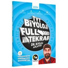 Dr. Biyoloji TYT Biyoloji Full Tekrar Video Ders Kitabı Barış Hoca F10 Yayınları