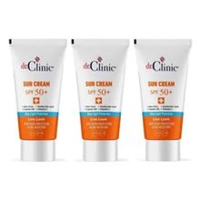 Dr Clinic Leke Karşıtı SPF50+ 3x50 ml Güneş Koruyucu Krem