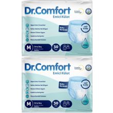 Dr.Comfort Yetişkin Emici Külot Medium 30x2 Adet Hasta Bezi