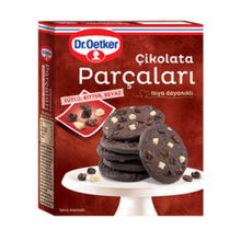 Dr. Oetker 70 gr Sütlü Bitter Beyaz Çikolata Parçaları
