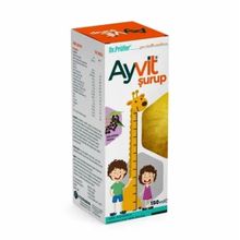 Dr Prüfer Ayvit Multivitamin L-Arjinin Kara Mürver 150 ml Şurup