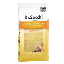 Dr.Sacchi 10 kg Düşük Tahıllı Tavuklu Yetişkin Kuru Kedi Maması