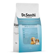 Dr.Sacchi Düşük Tahıllı Sığır Etli ve Kuzu Etli 12 kg Yavru Köpek Maması