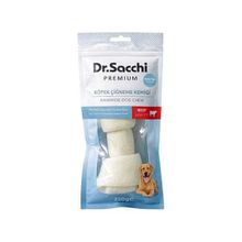 Dr.Sacchi Premium Sığır Etli Sığır Derisi Genişletilmiş Düğüm Kemik Tahılsız 10-11 inç 220-230 gr Köpek Ödülü