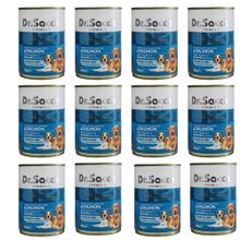 Dr.Sacchi Somonlu 12x400 gr Yetişkin Köpek Konserve