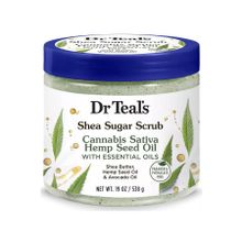 Dr.Teal's Shea Sugar Scrub Hemp Seed Oil 538 gr Vücut Şeker Peelingi