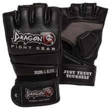 Dragon 30299-L Elite MMA Eldiveni Hakiki Deri Serbest Dövüş Eldiveni (L)