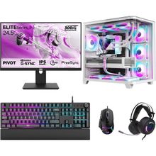 Dragos DRX7880 Ryzen 7 7800X3D 32GB RAM 2TB SSD 16GB RTX 5070 Ti FreeDOS 24.5 inç 300Hz Monitör Oyun Bilgisayarı
