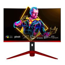 Dragos Vision V27240 27 inç 240Hz 1ms Curved Pivot Oyuncu Monitörü