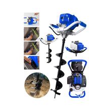 Dragro DRG-H1721 Mavi 150 mm Delme Ucu 9.9 Motor Gücü Toprak Burgu Makinası
