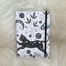 Dream Butik Kedi Desenli Lastikli Defter