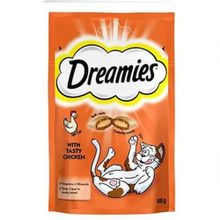 Dreamies 60 gr İçi Dolgulu Tavuklu Kıtır Kedi Ödül Maması