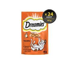 Dreamies Tavuklu 24x60 GR Kedi Ödül Maması