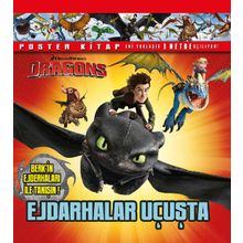 DreamWorks Dragons - Ejderhalar Uçuşta Poster Kitap - Catherine Hapka