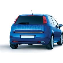 DRS Tuning Fiat Grande 2006 Üzeri Punto Krom Bagaj Alt Çıta