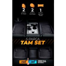 DRS Tuning Shop Volkswagen Passat B5 Krom Bej Havuzlu Universal Paspas
