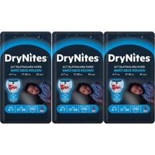 Drynites 17-30 kg Small 30 Adet 4-7 Yaş Alt Islatmalara Karşı Erkek Emici Bez Gece Külodu