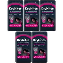 Drynites 8-13 Yaş 30-48 kg Large 45 Adet Kız Alt Islatmalara Karşı Emici Gece Külot Bez