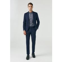 D's Damat 4HF05ORT01577 Slim Fit Lacivert Düz Takım Elbise