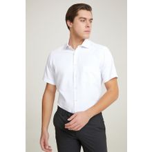 D's Damat 8HF022111185D Slim Fit Beyaz Armürlü Gömlek