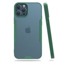 Dtech Apple iPhone 12 Pro Max Platin Tam Koruma Şık Silikon Kapak Kılıf