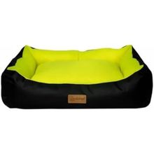 Dubex Dondurma 78x60x22 cm Siyah-Sarı Large Köpek Yatağı