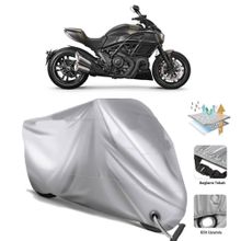 Ducati Diavel Carbon Arka Çanta Uyumsuz Ultra Kalın Su Geçirmez Motor Brandası